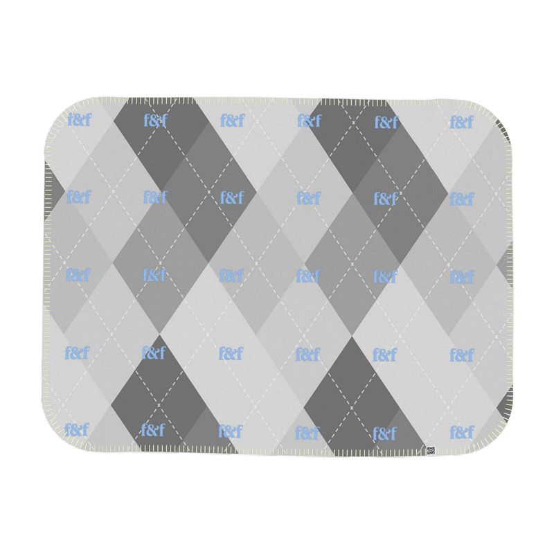 Premium Blanket - Grey & Blue