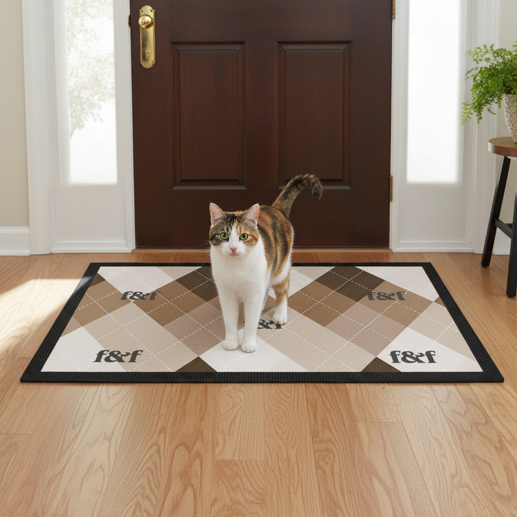 Premium Pet Mat - Brown