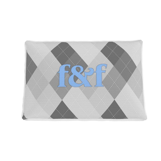 Premium Pet Bed - Grey and blue