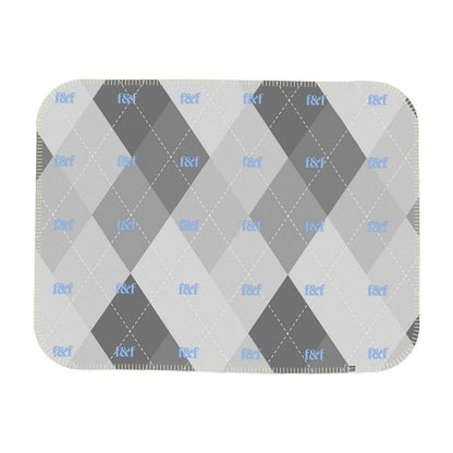 Premium Blanket - Grey & Blue