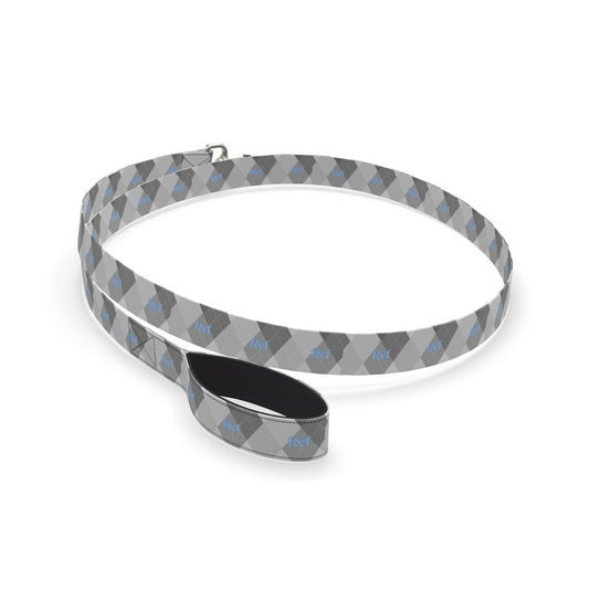 Dog Lead - Grey & Blue