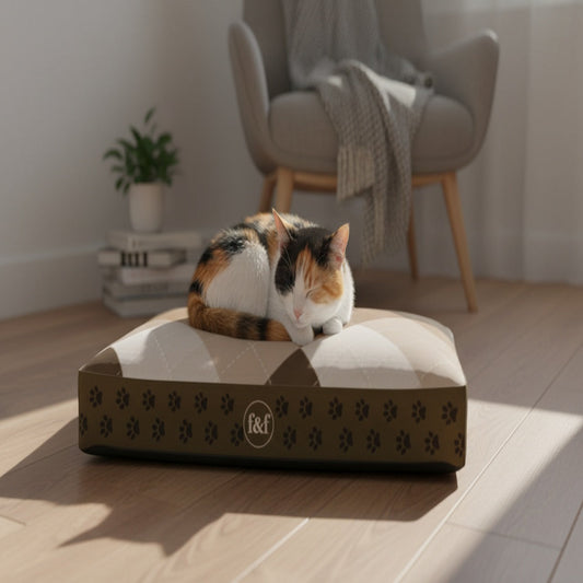 Premium Pet Bed - Brown