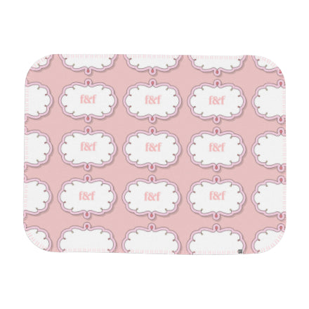 Premium Blanket - Pink & White